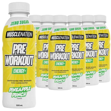 Muscle Nation Pre Workout Energy Drink 500ml RTD