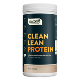 Nuzest Clean Lean Protein container on a white background