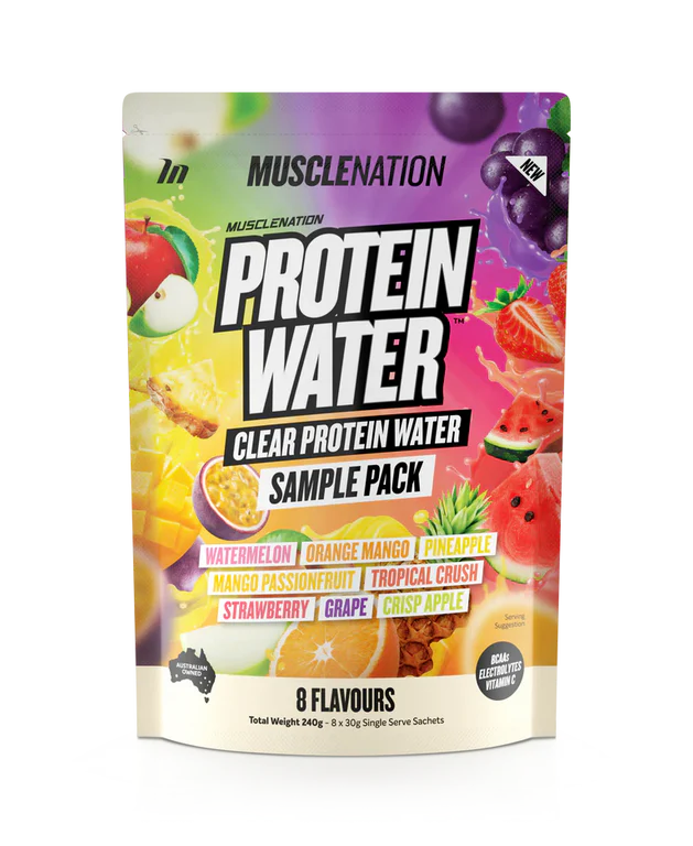 Muscle Nation Protein Water 8 Serve Sample Pack