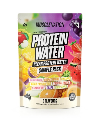 Muscle Nation Protein Water 8 Serve Sample Pack