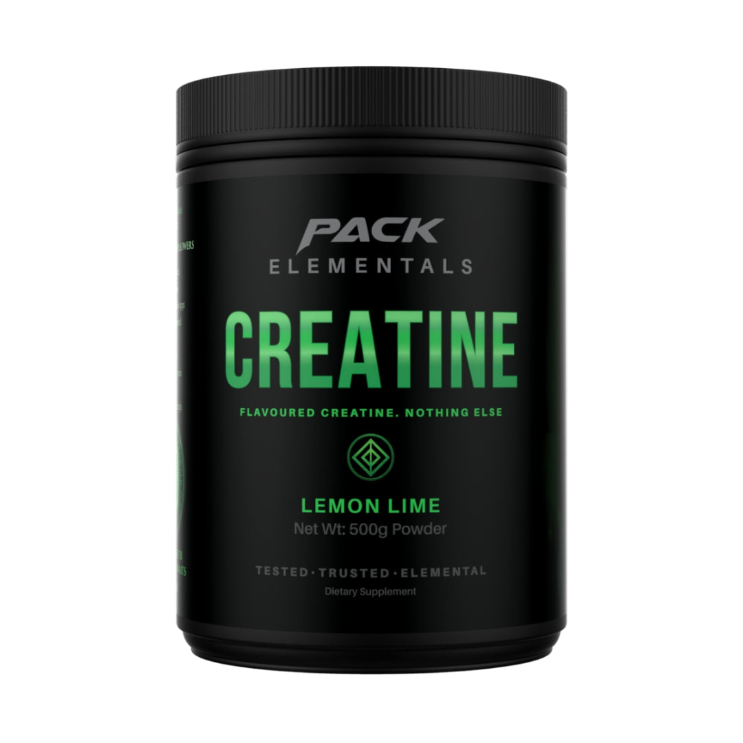 Pack Nutrition Elementals Creatine Powder Flavoured