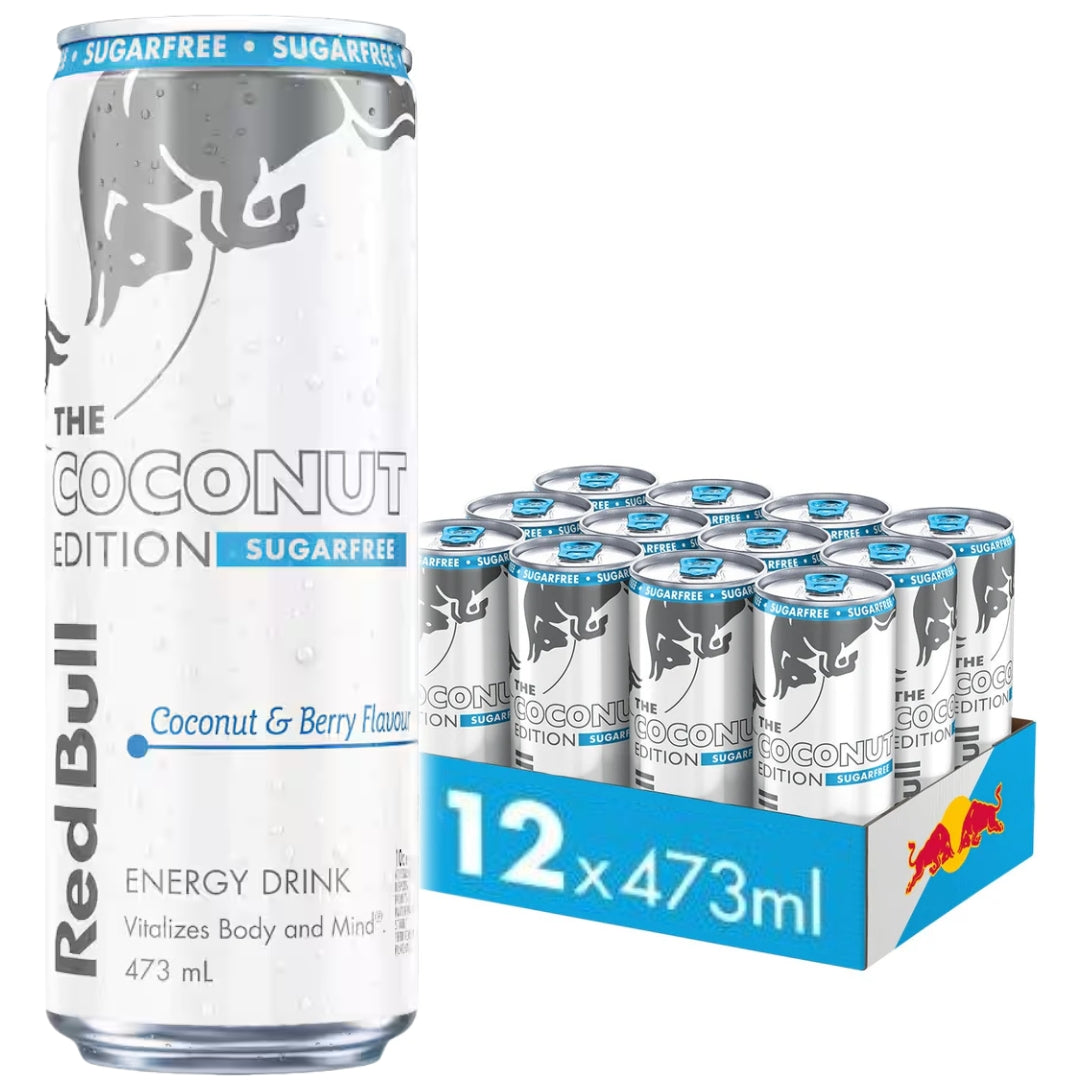 Red Bull Energy Drink Sugarfree Coconut Edition 473ml