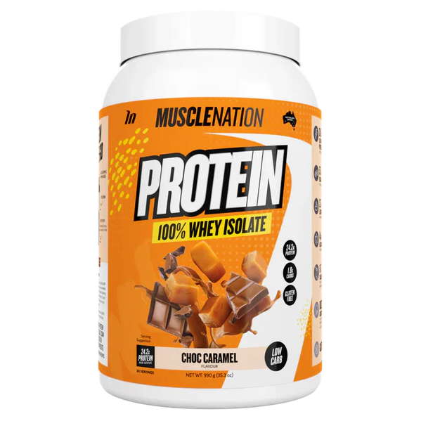 Muscle Nation 100% Whey Isolate Protein Powder 990g