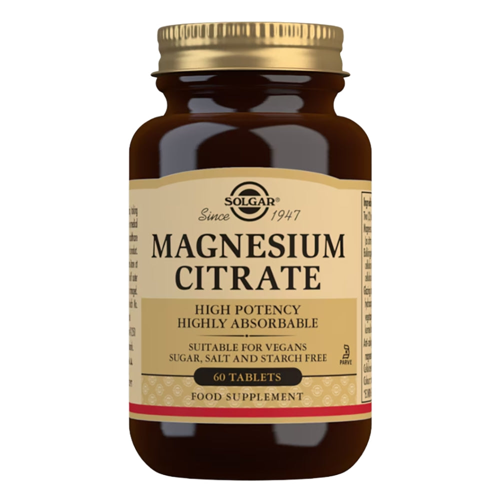 Solgar Magnesium Citrate Caps