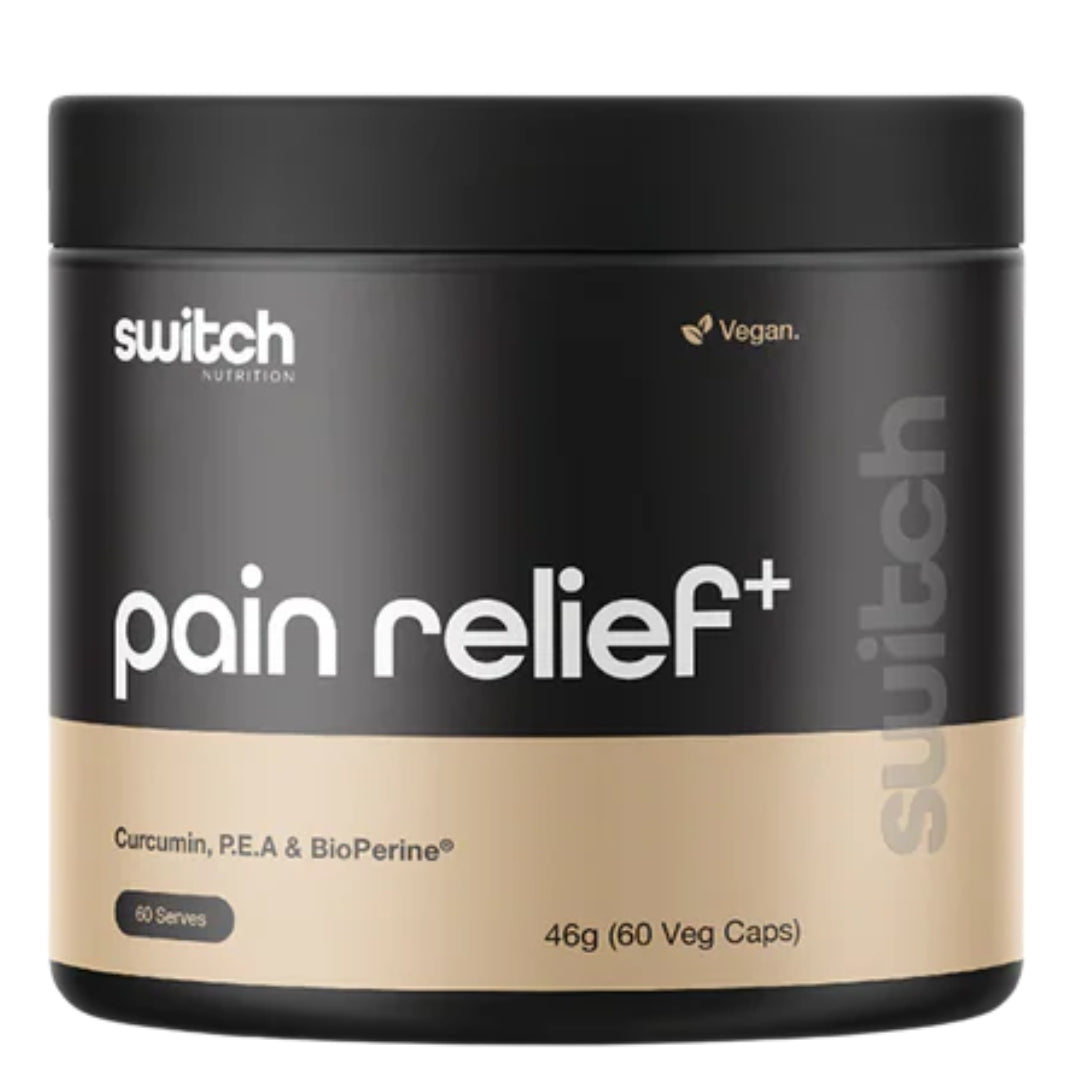 Switch Nutrition Pain Relief+ Caps