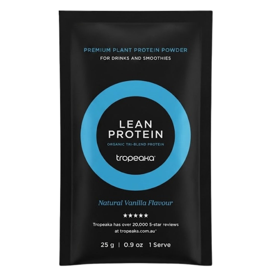 1x Tropeaka Lean Plant Protein Sample Sachet (Random Flavour) *Free Sample*