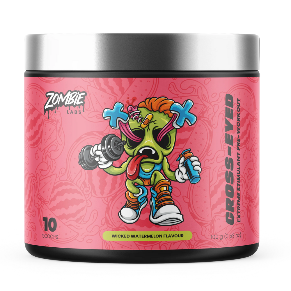 Zombie Labs Cross-Eyed Extreme Stim + Beta Alanine - 10 Serve *Gift*