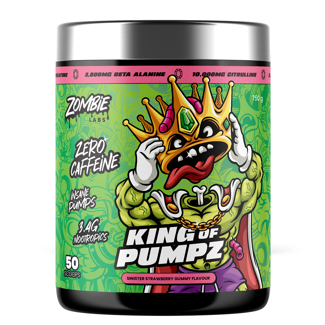 King of Pumpz Non-Stim Pre-Workout