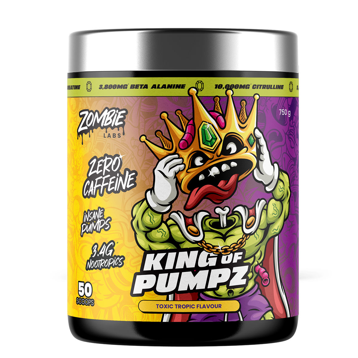 King of Pumpz Non-Stim Pre-Workout