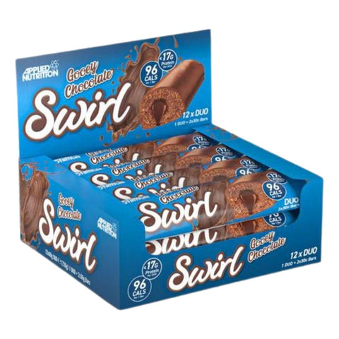 Applied Nutrition Swirl Bar Gooey Chocolate / 12 Pack