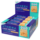 Athena Crisp Protein + Calcium Bars Box of 12 / White Choc Caramel