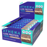 Athena Luxe Protein + Iron Bars Box of 12 / Cookies & Cream