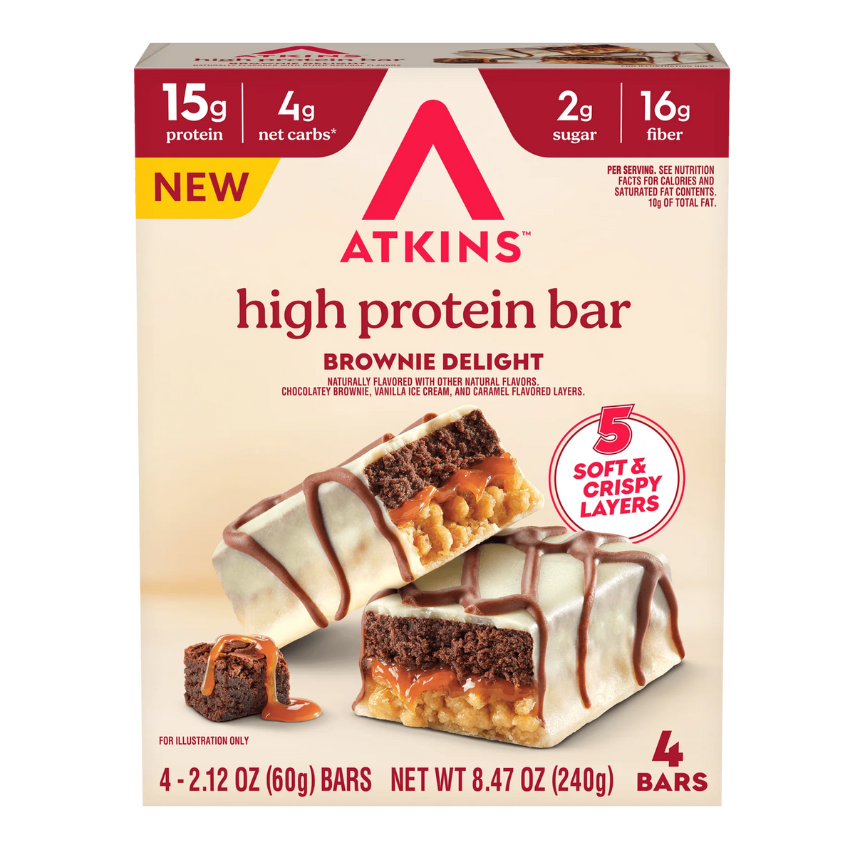 Atkins Layered High Protein Bar