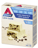 Atkins Advantage Protein Bars 5 Pack Cookies and Cream / 6 x 5x30gm (Value Box)