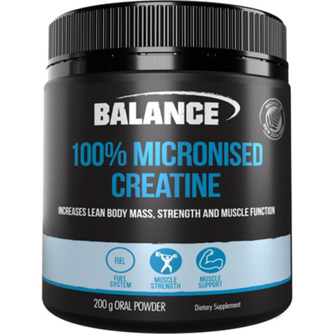 Balance 100% Micronised Creatine 200g