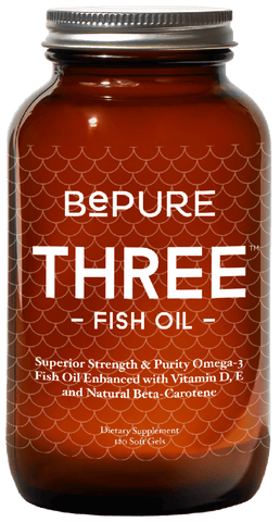 BePure Three Fish Oil 120 Caps - (60 day supply)