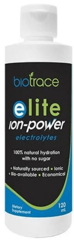 BioTrace Elite Electrolyes Ion-power Drops - 120ml 120ml