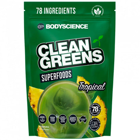 BSc Clean Greens Superfoods 150g Tropical