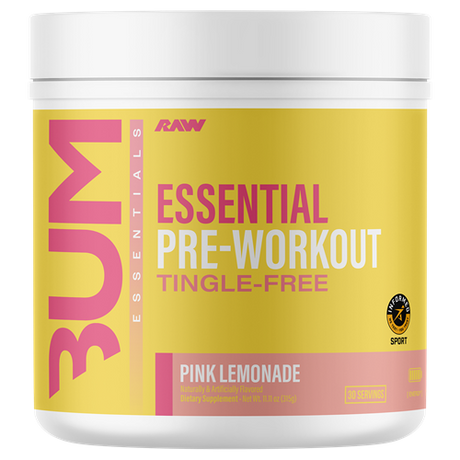 Get Raw Cbum Essential Tingle Free Pre-Workout