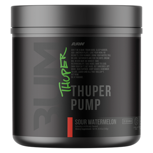 Get Raw Cbum Thuper Pump Powder