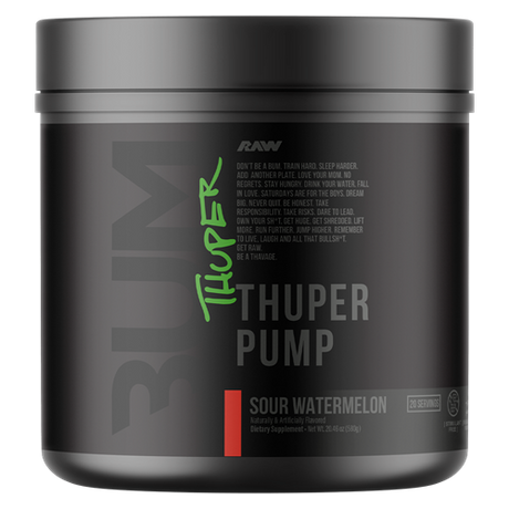 Get Raw Cbum Thuper Pump Powder
