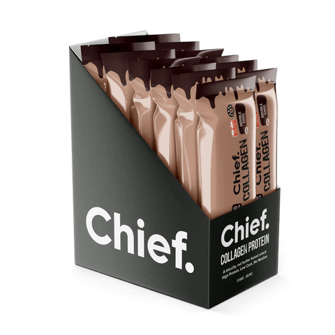 Chief Collagen Protein Bar 12 Box / Double Choc