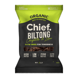 Chief Organic Grass-Fed Beef Biltong 90g Single / Chipotle & Lime