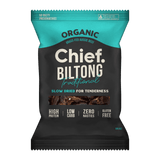 Chief Organic Grass-Fed Beef Biltong 90g Single / Traditional