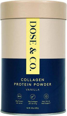 Dose & Co Collagen Whey Protein Powder 420g