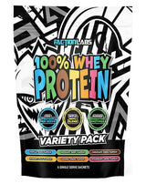 Faction Labs 100% Whey Protein Variety Pack / 6x Sachet Variety Pack