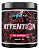 Faction Labs Attention Pre-Workout Red Raspberry