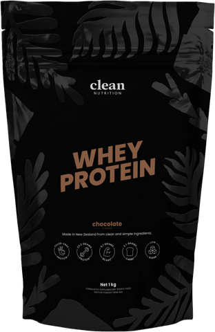 FREE FULL SIZE Clean Nutrition Product *Gift* Whey Protein Powder 1kg / Chocolate