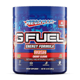 G FUEL Energy Formula Megaman RUSH Cherry Slushee