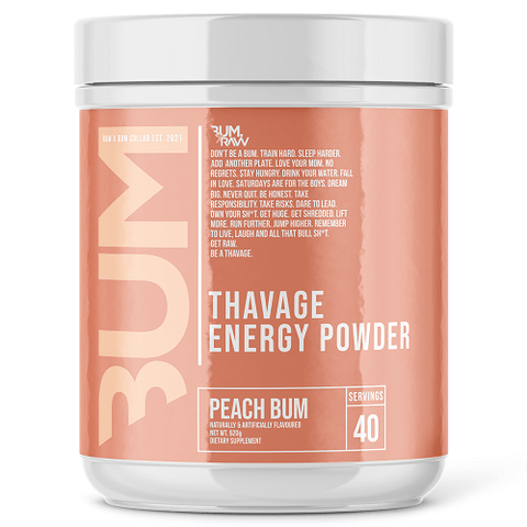 Get Raw Thavage Pre-Workout Peach Bum