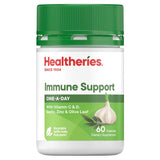 Healtheries Immune Support with Vitamin C & D, Zinc & Olive Leaf