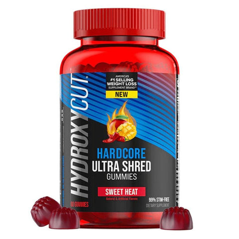 Hydroxycut Hardcore Ultra Shred Gummies Sweet Heat