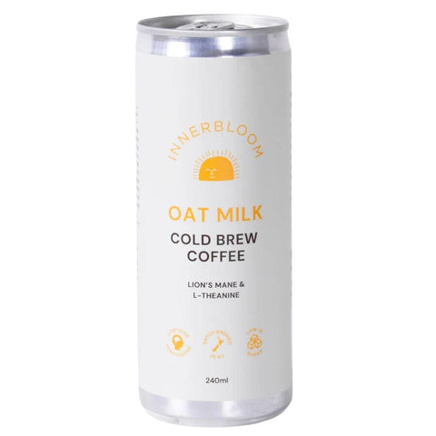 Innerbloom Cold Brew Coffee Oat Milk + Adaptogens RTD