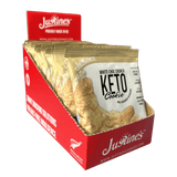 Justines Keto Crunch Cookie White Choc Crunch / Box of 12