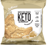 Justines Keto Crunch Cookie White Choc Crunch / Single