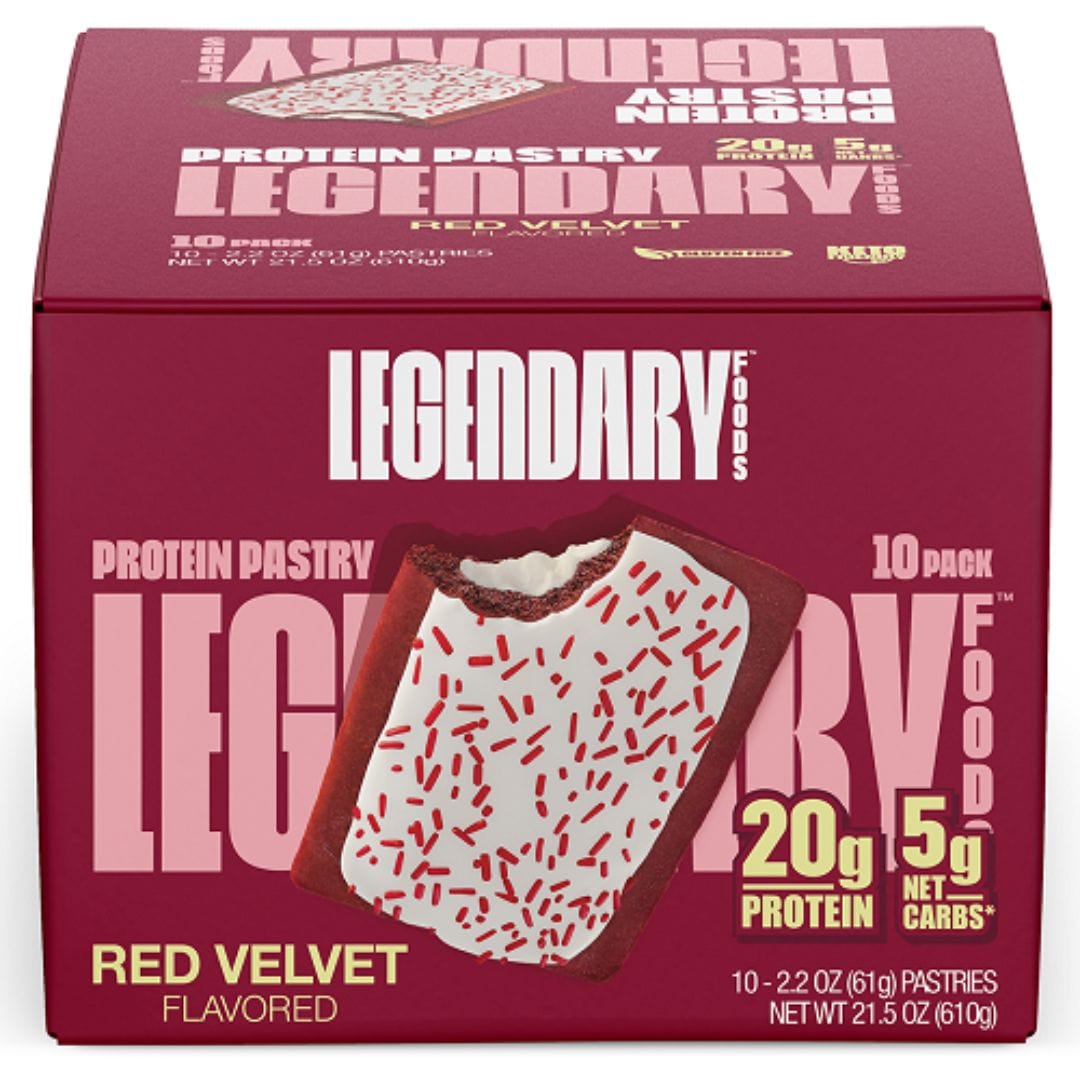 Legendary Foods Protein Pastry Red Velvet / 10 Pack