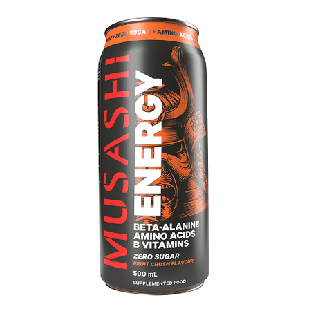 Musashi Energy Drink 500ml Fruitcrush / Single Can