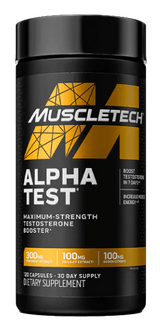 MuscleTech AlphaTest 120 Rapid Release Bio Capsules