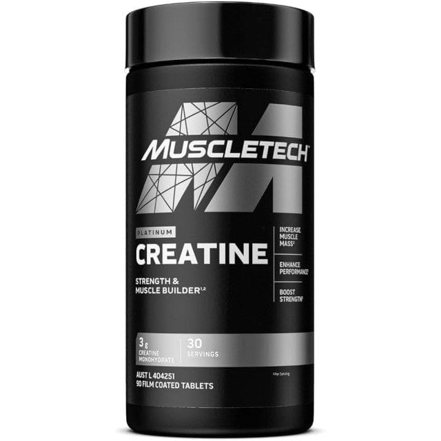 MuscleTech Platinum Creatine 90 Caps *Gift*