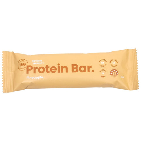 Nothing Naughty Protein Bar - Single Pineapple