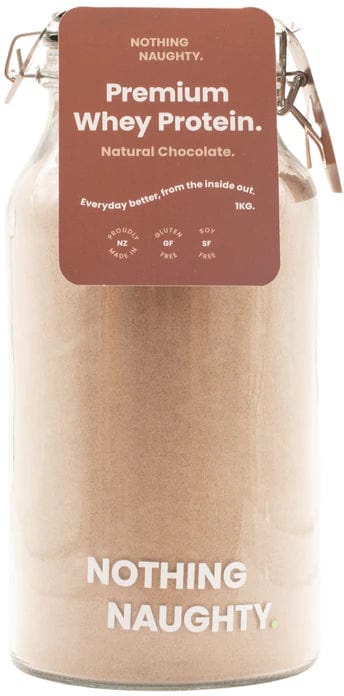 Nothing Naughty Whey Protein 1kg Chocolate 1kg