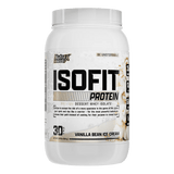 Nutrex ISOFit Whey Protein Powder 2lb / Vanilla Bean Ice Cream