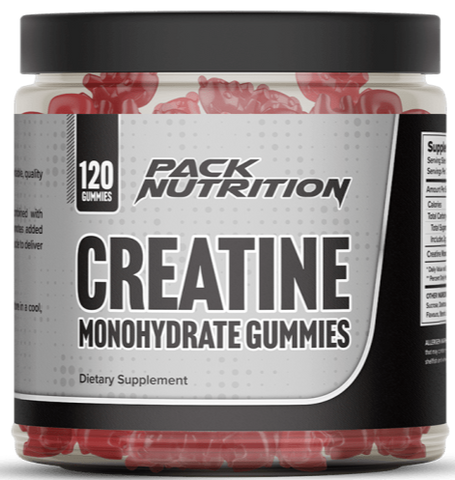 Pack Nutrition Creatine Monohydrate Gummies