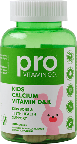 Pro Vitamin Co Kids Calcium + Vitamin D&K Gummies