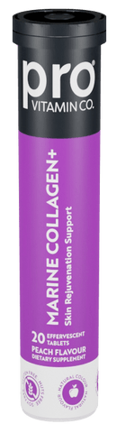 Pro Vitamin Co Marine Collagen+ Effervescent Tablets