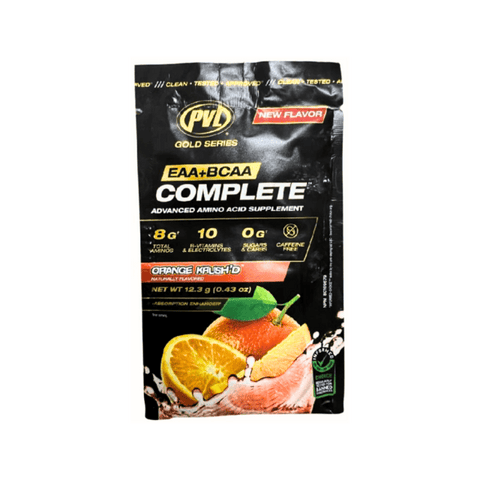 3x PVL Gold Series EAA+BCAA Complete Sample Packet *Gift*